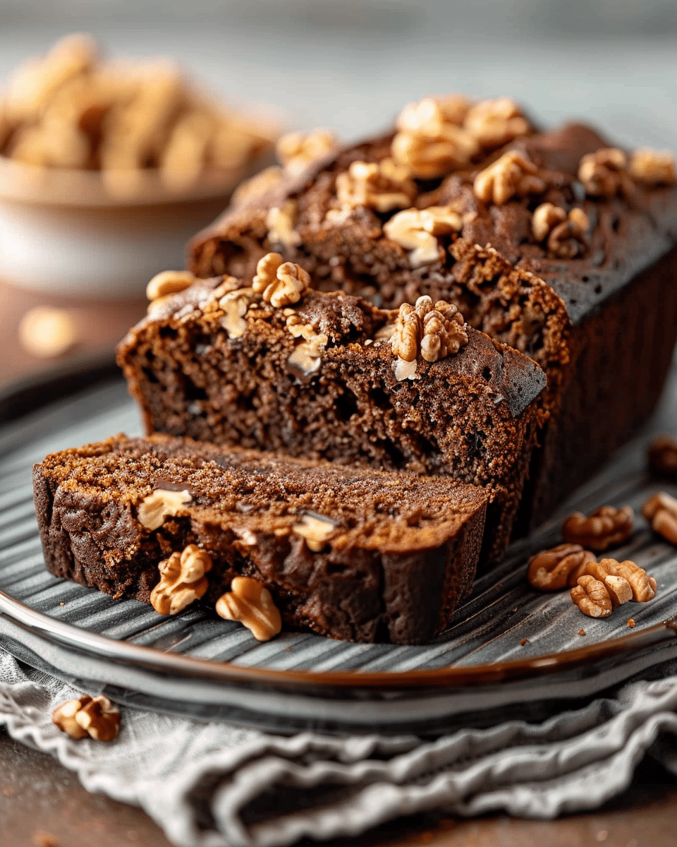 Chocolate Walnut Banana Bread – The Ultimate One-Bowl Loaf You’ll Love
