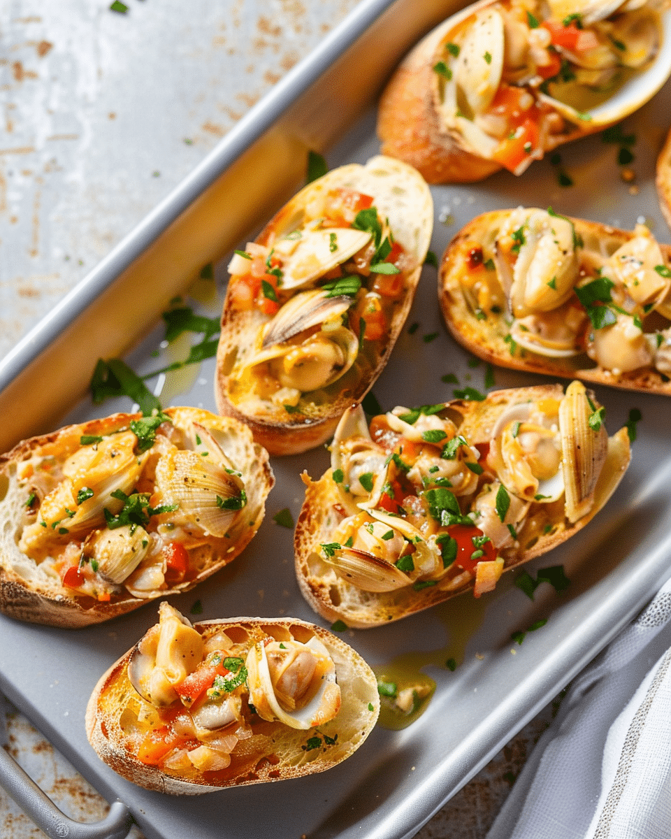 Clam Bruschetta Recipe