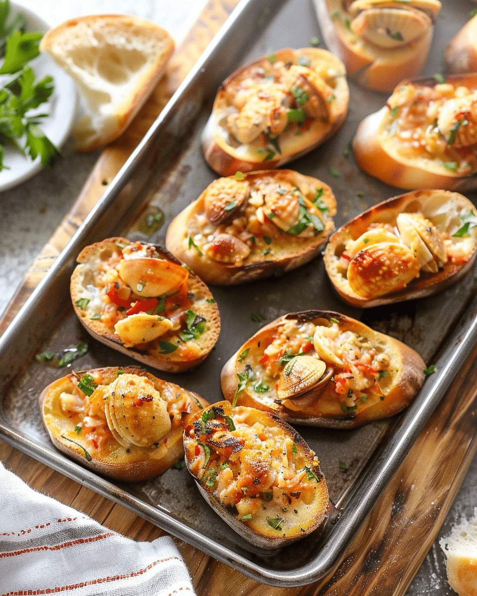 Clam Bruschetta Recipe
