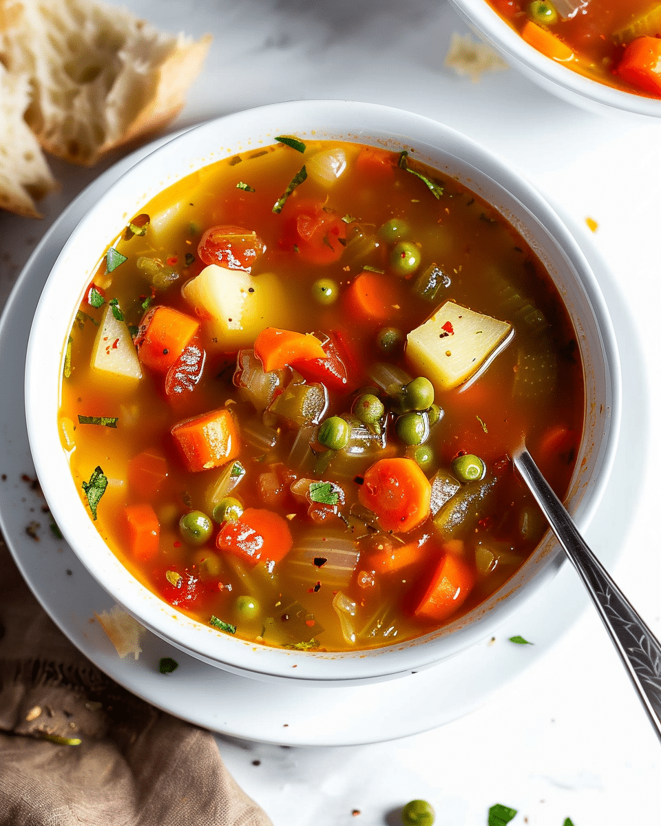 Copycat Campbell’s Vegetable Soup