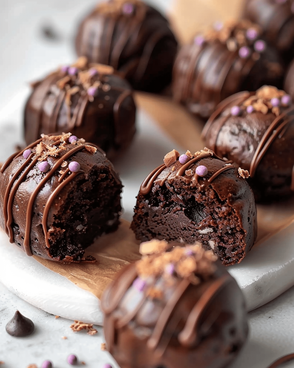 Cosmic Brownie Protein Bites: Fudgy, Easy, and Packed with Protein