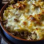 Creamed Cabbage Ground Beef Casserole