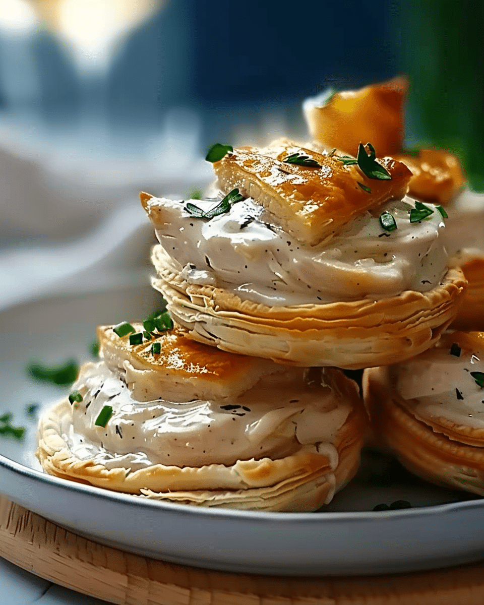 Creamy Chicken Vol-au-Vent Recipe: Effortless Elegance at Home