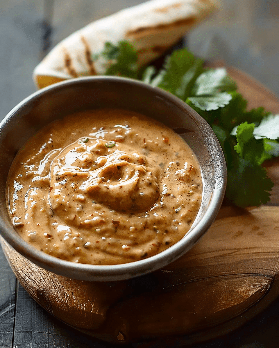Creamy Chipotle Burrito Sauce