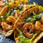 Crispy Shrimp Caesar Tacos