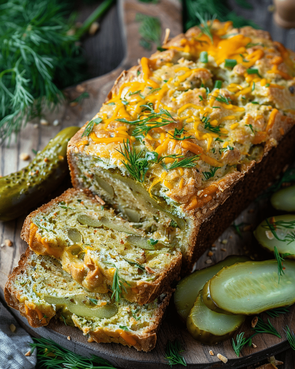Delicious Dill Pickle Bread: A Savory Loaf Bursting with Flavor