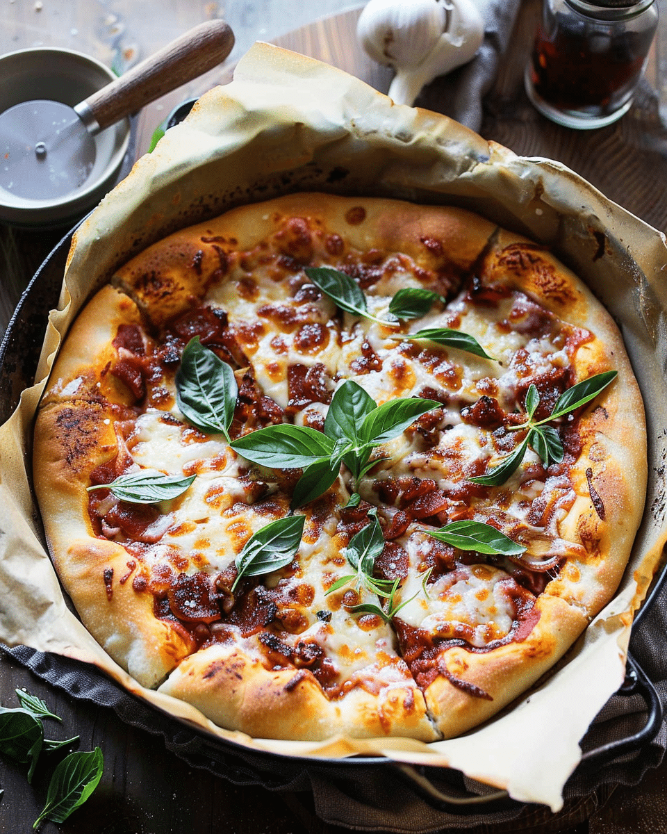 Dutch Oven Pizza