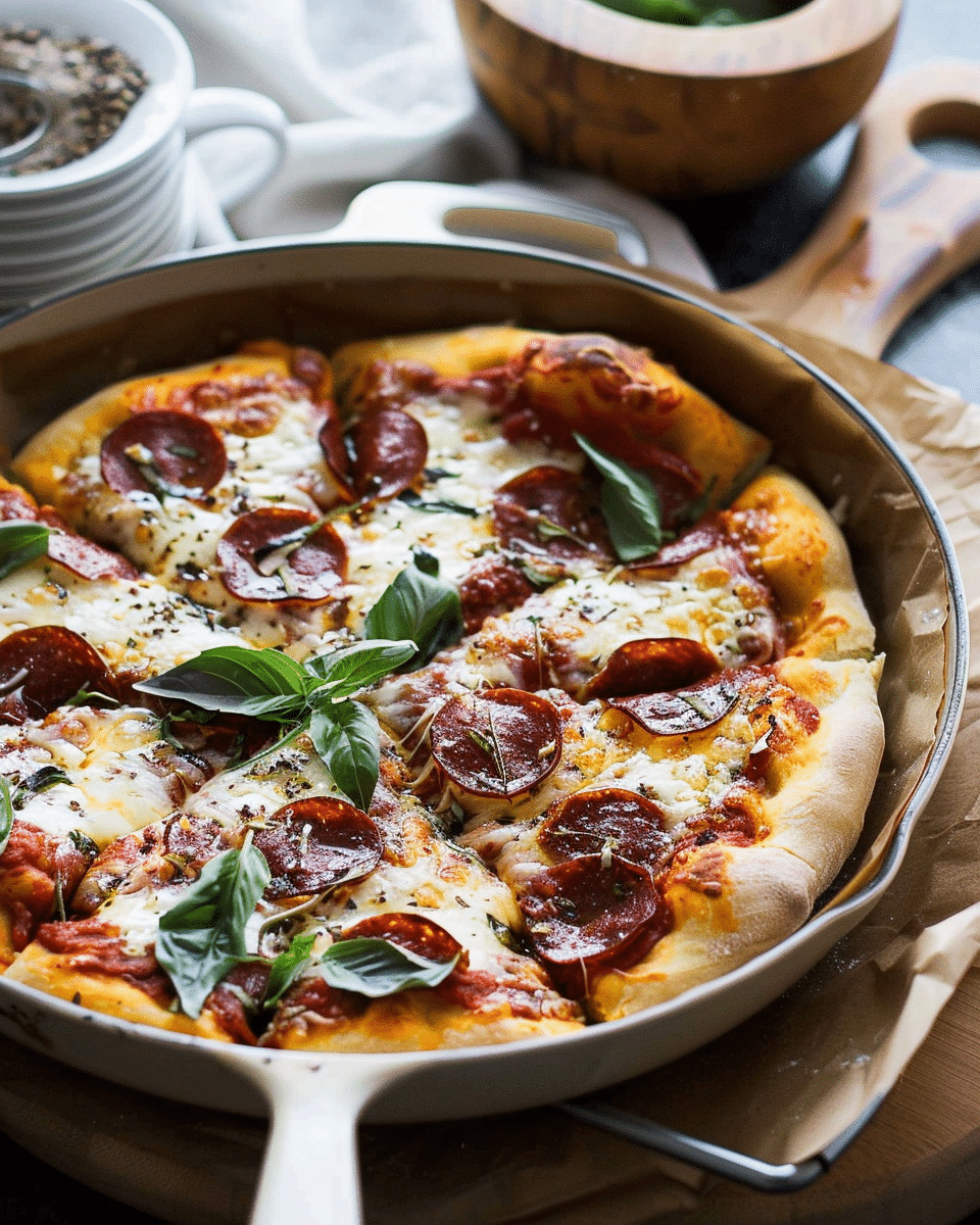 Dutch Oven Pizza