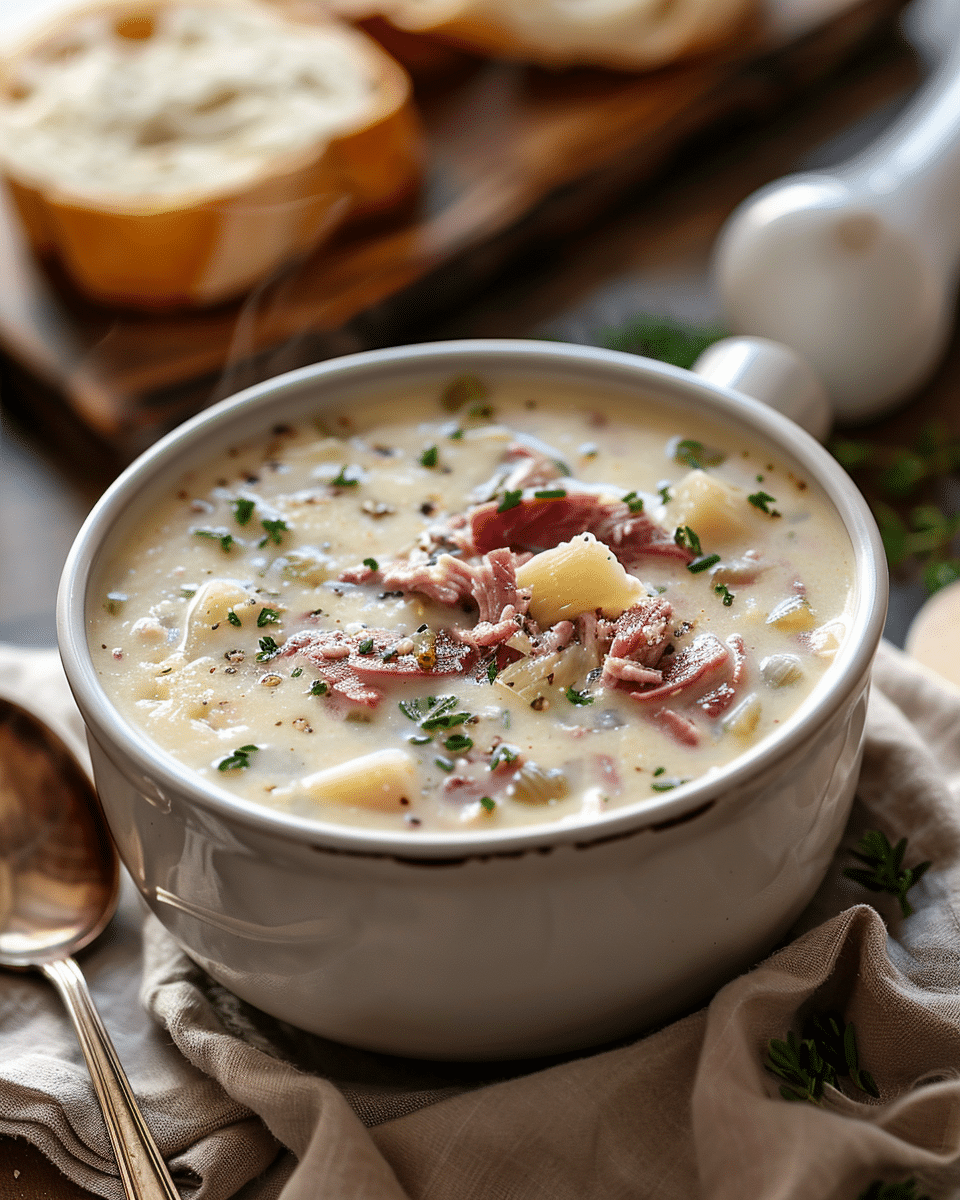 Easy Creamy Reuben Soup Recipe