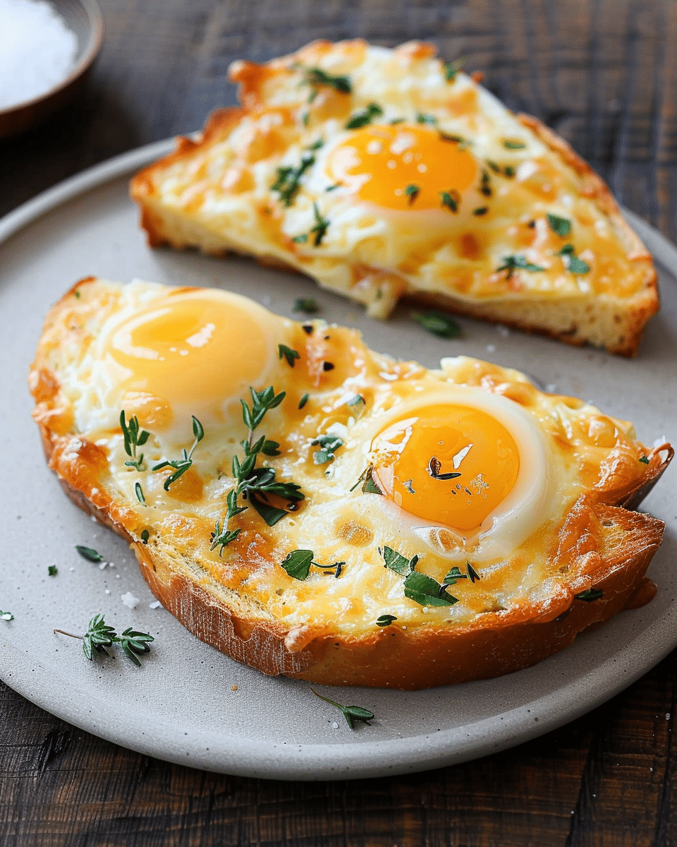 Egg and Cheese Toasts: A Quick and Delicious Snack