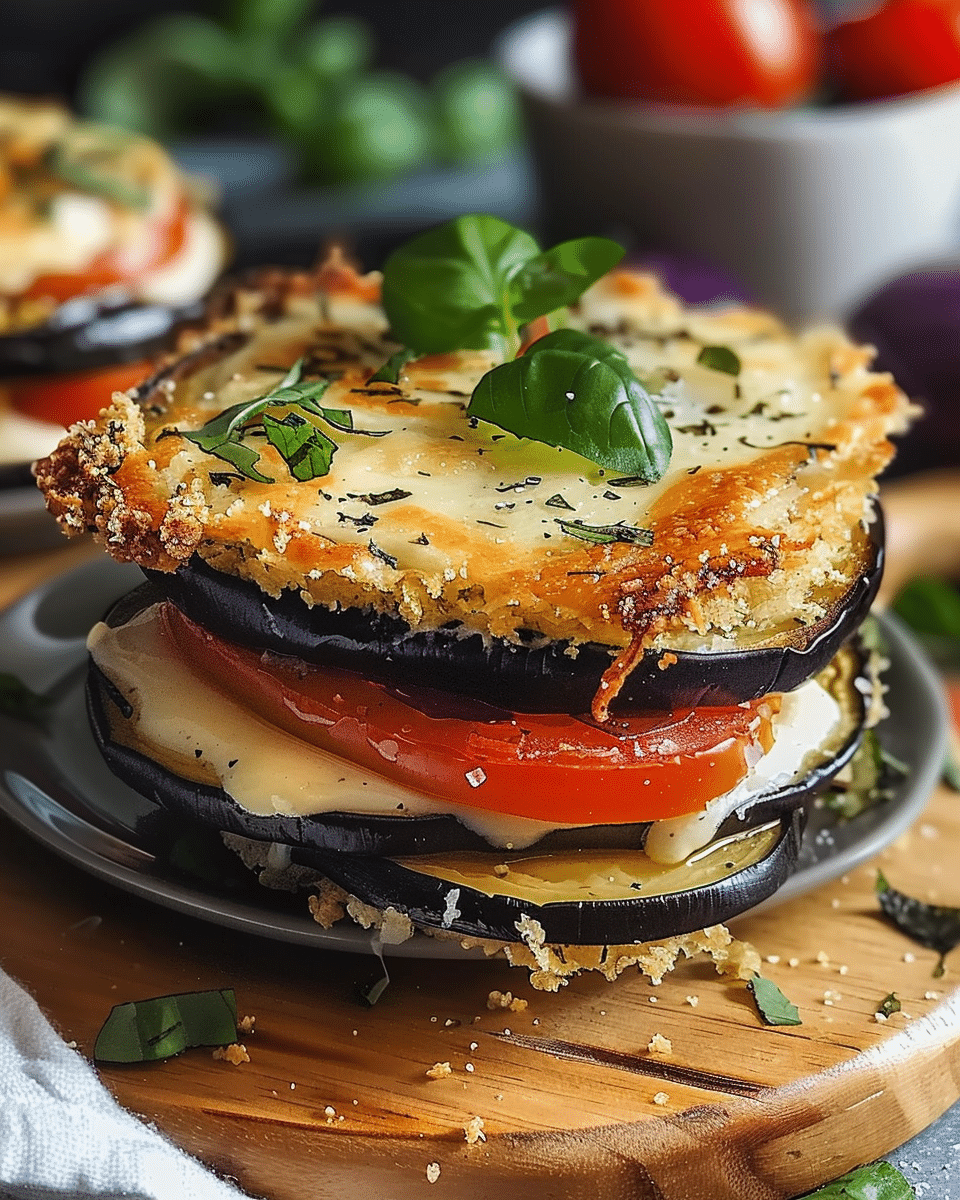 Eggplant Napoleon