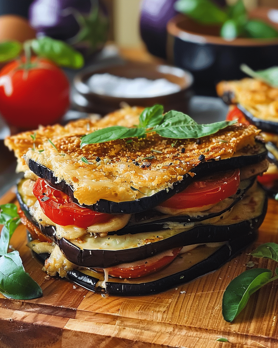 Eggplant Napoleon