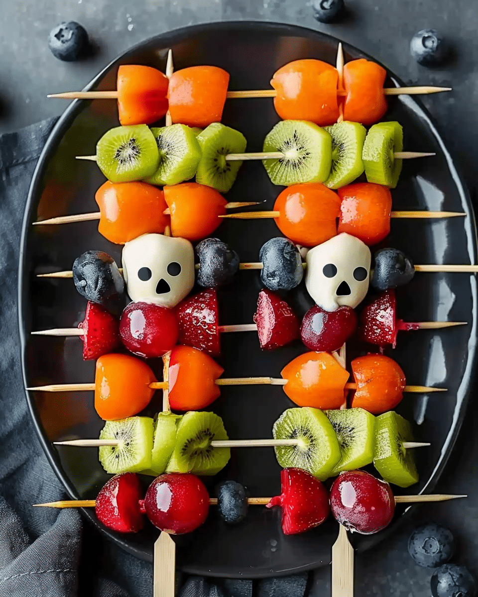 Ghost Fruit Skewers