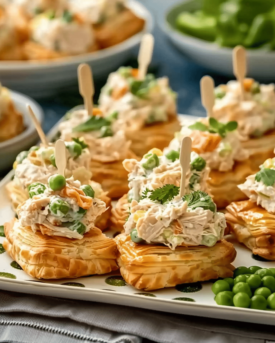 Healthy Chicken Salad Puffs for Effortless Party Pleasures