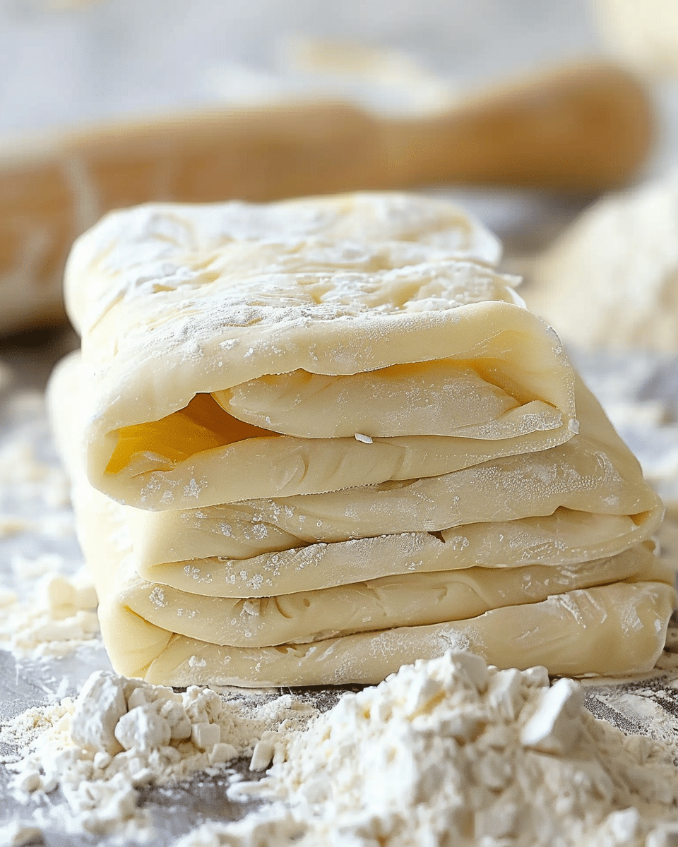 Homemade Rough Puff Pastry Dough