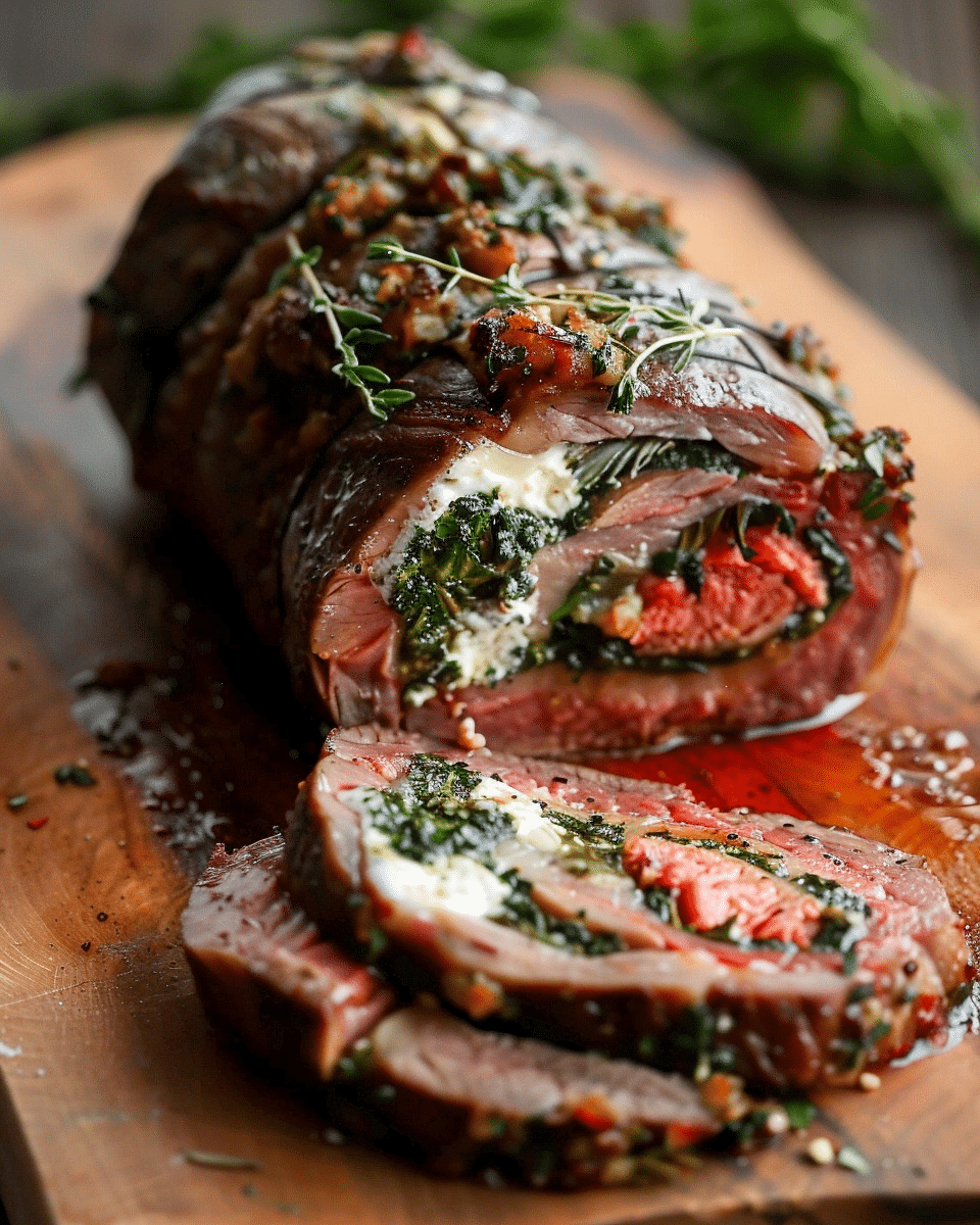 Italian Stuffed Flank Steak
