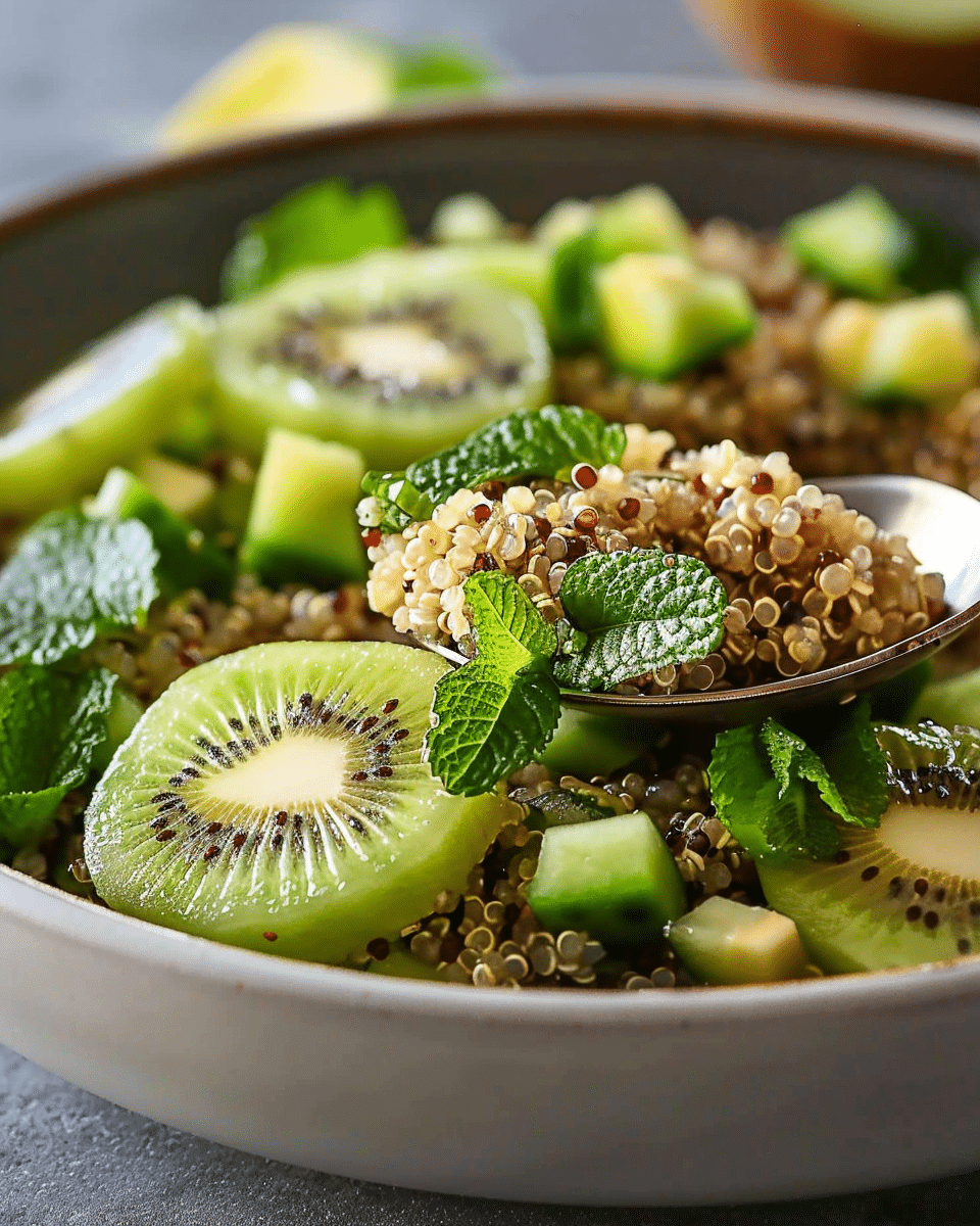 Kiwi Crispy Quinoa Salad