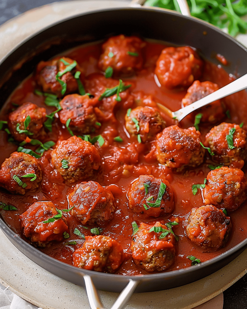 Moroccan Meatballs in Tomato Sauce