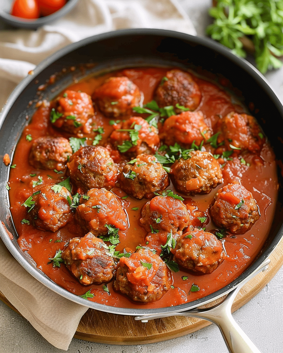 Moroccan Meatballs in Tomato Sauce