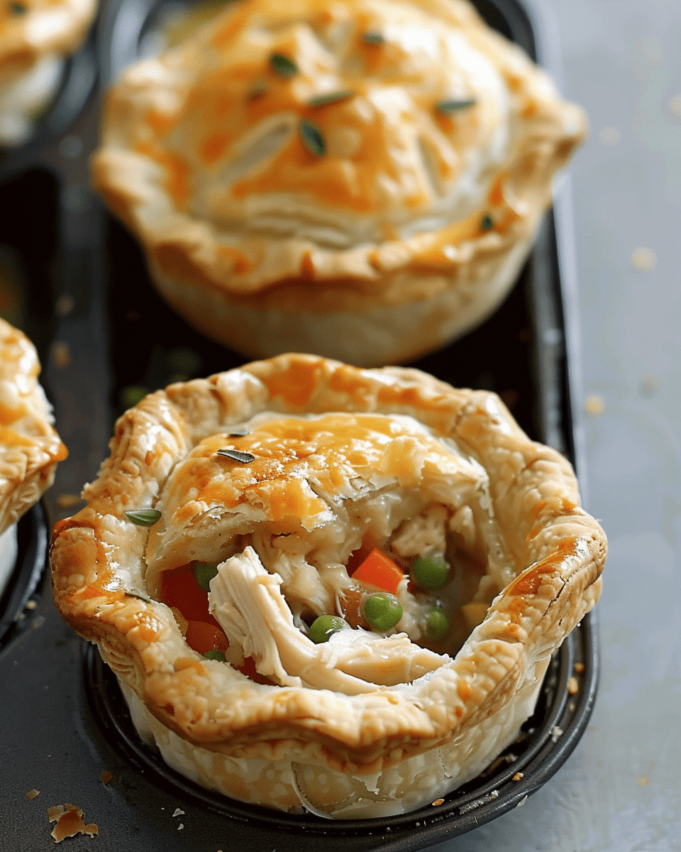 Muffin Tin Chicken Pot Pies
