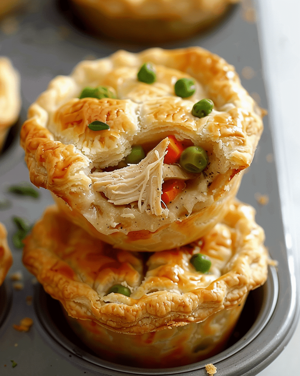 Muffin Tin Chicken Pot Pies