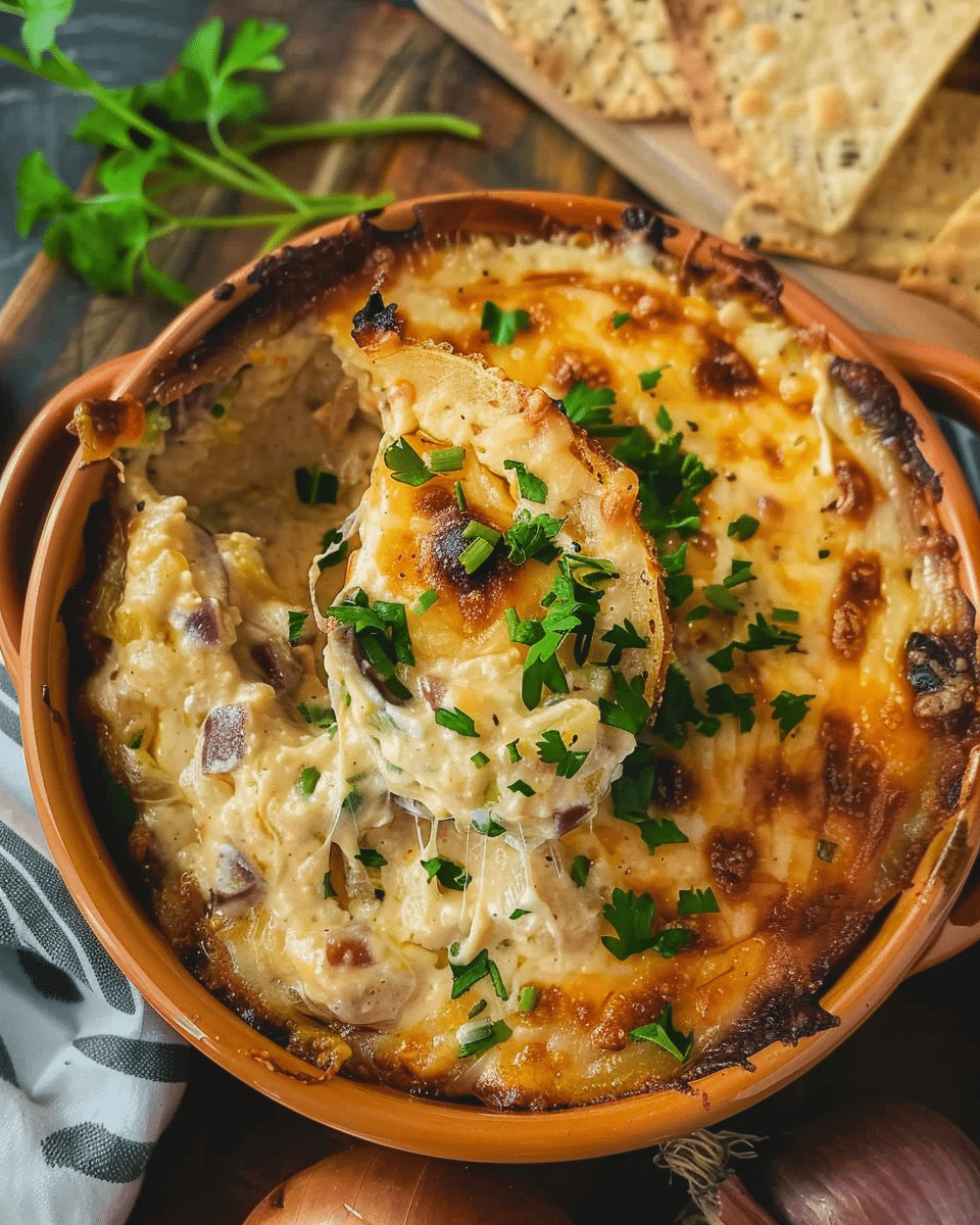 Onion Oaxaca Dip