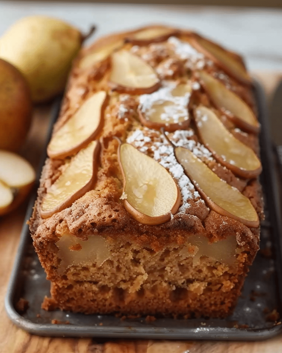 Pear Bread Recipe