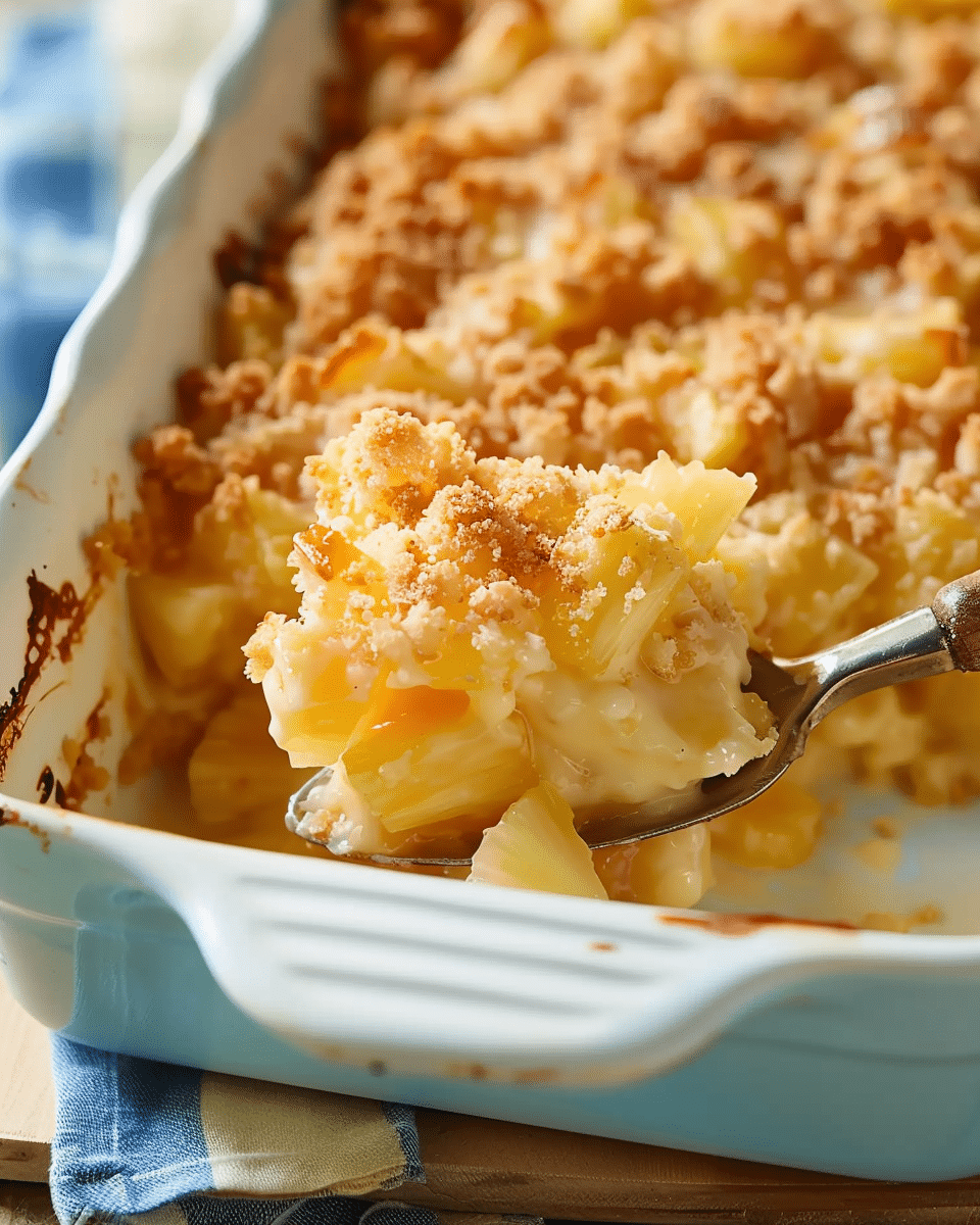 Pineapple Casserole Recipe