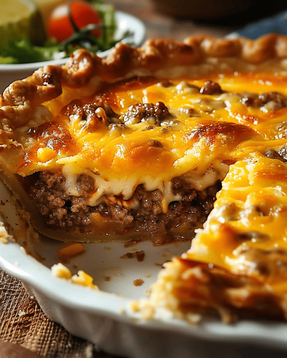 Hearty Cheeseburger Pie