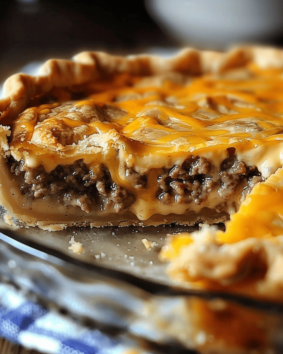 Hearty Cheeseburger Pie
