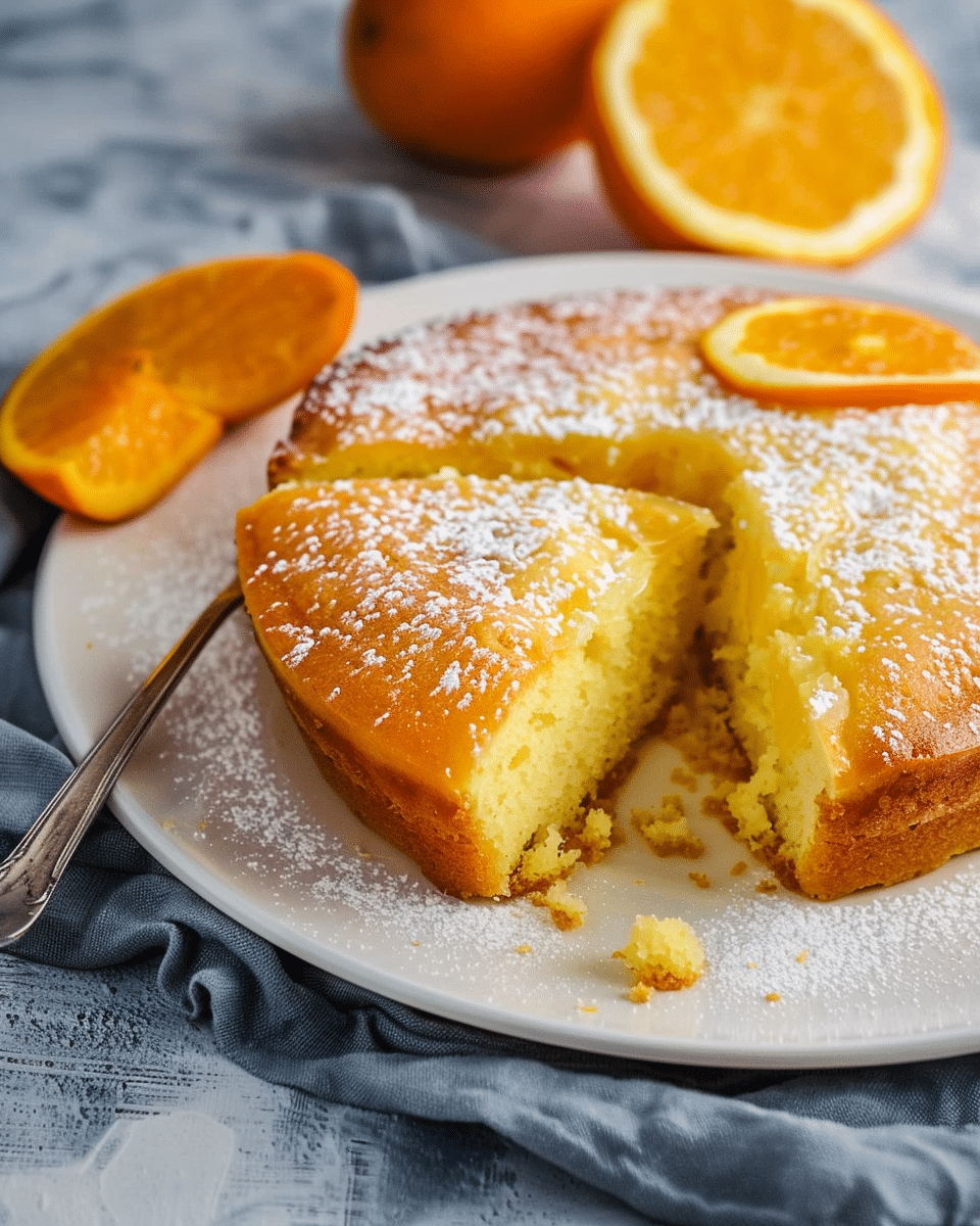 Portokalopita (Greek Orange Cake)