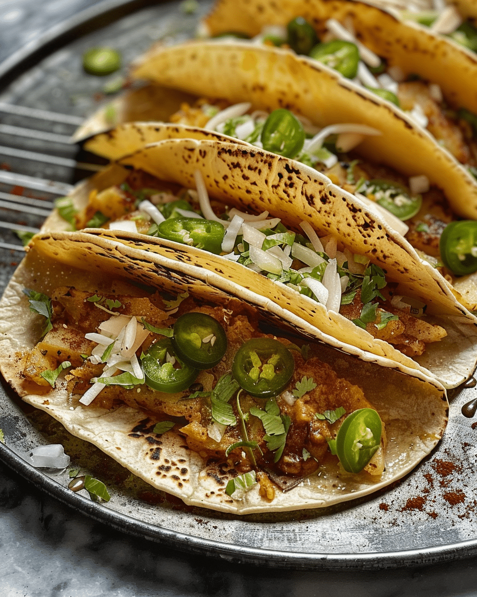 Potato Tacos with Green Chilies – An Easy Flavor-Packed Taco Fix