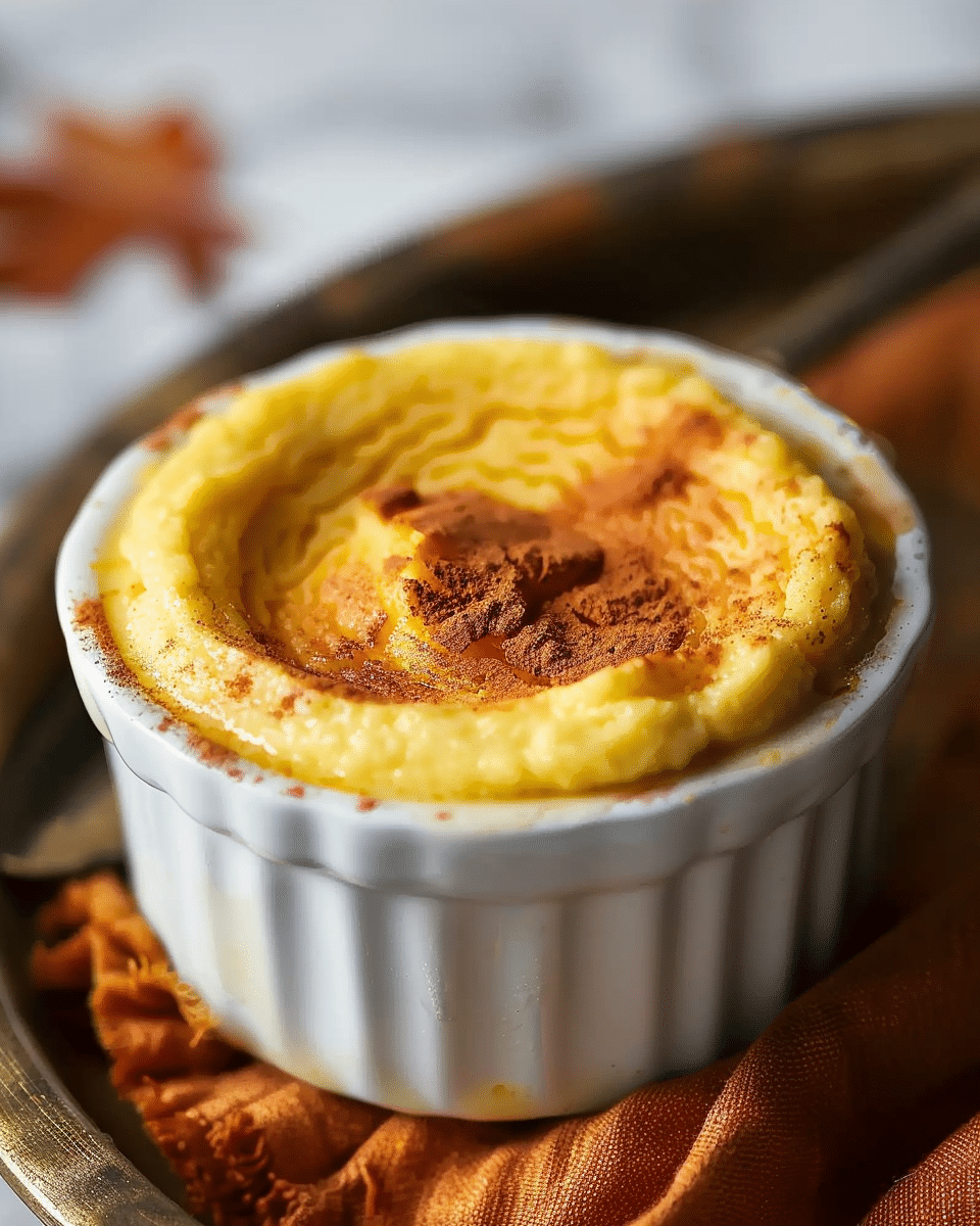 Pumpkin Custards