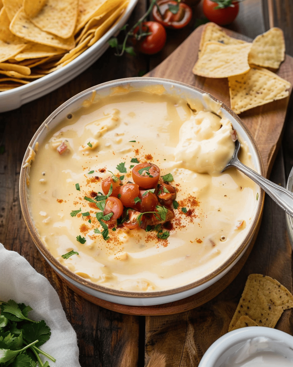 Restaurant Style Queso Recipe