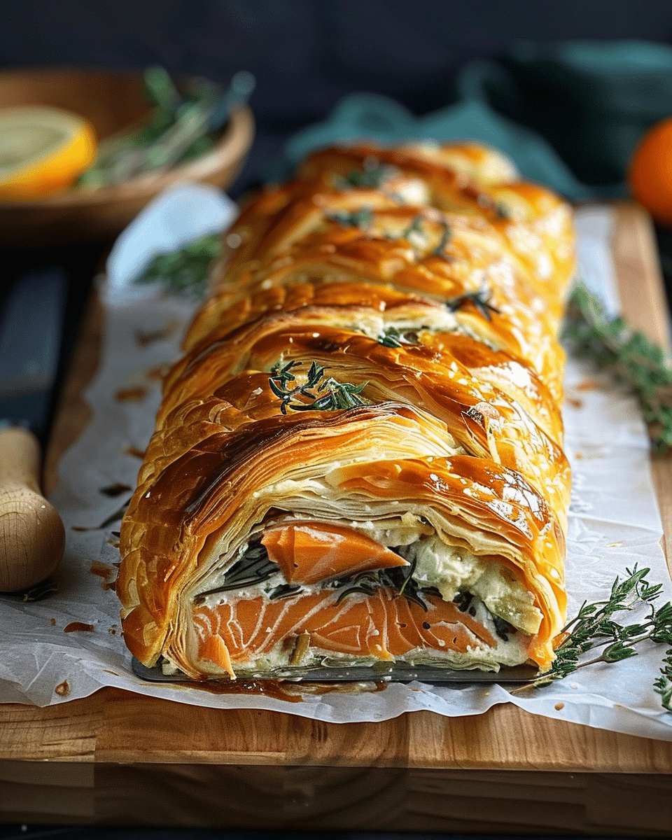 Salmon Wellingtons
