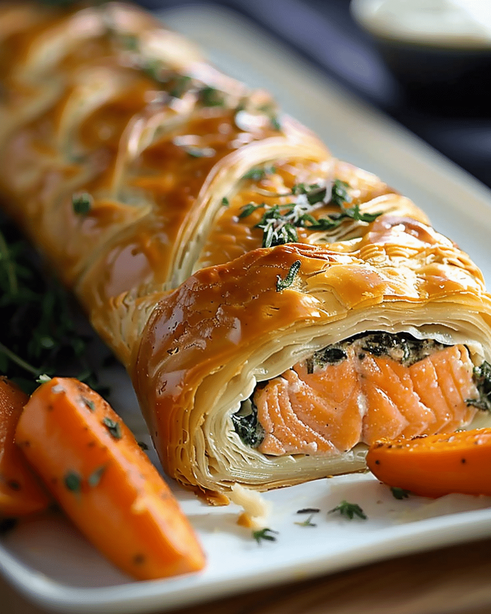 Salmon Wellingtons
