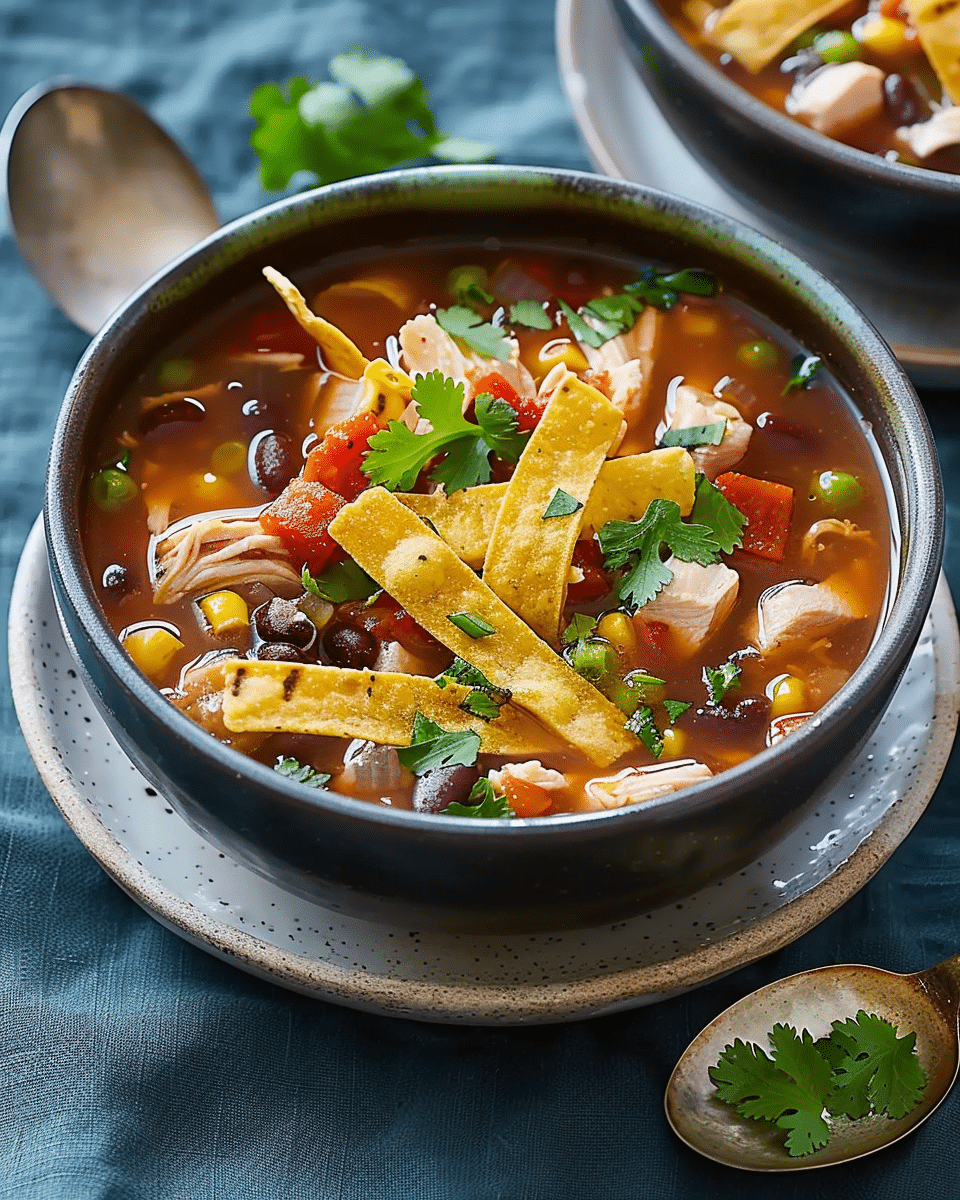 Six Can Chicken Tortilla Soup