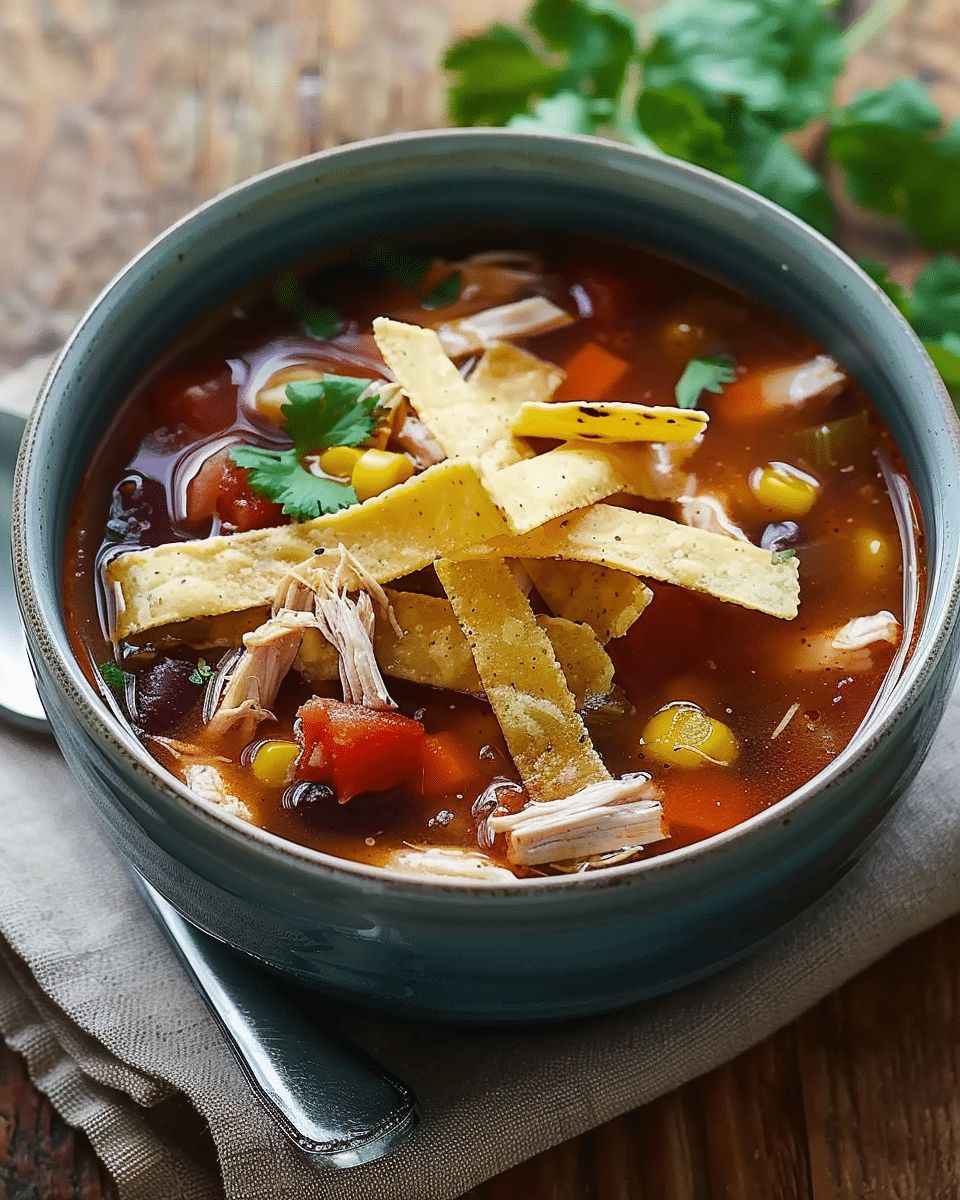Six Can Chicken Tortilla Soup