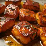 Smoky Maple Glazed Salmon Bites Recipe