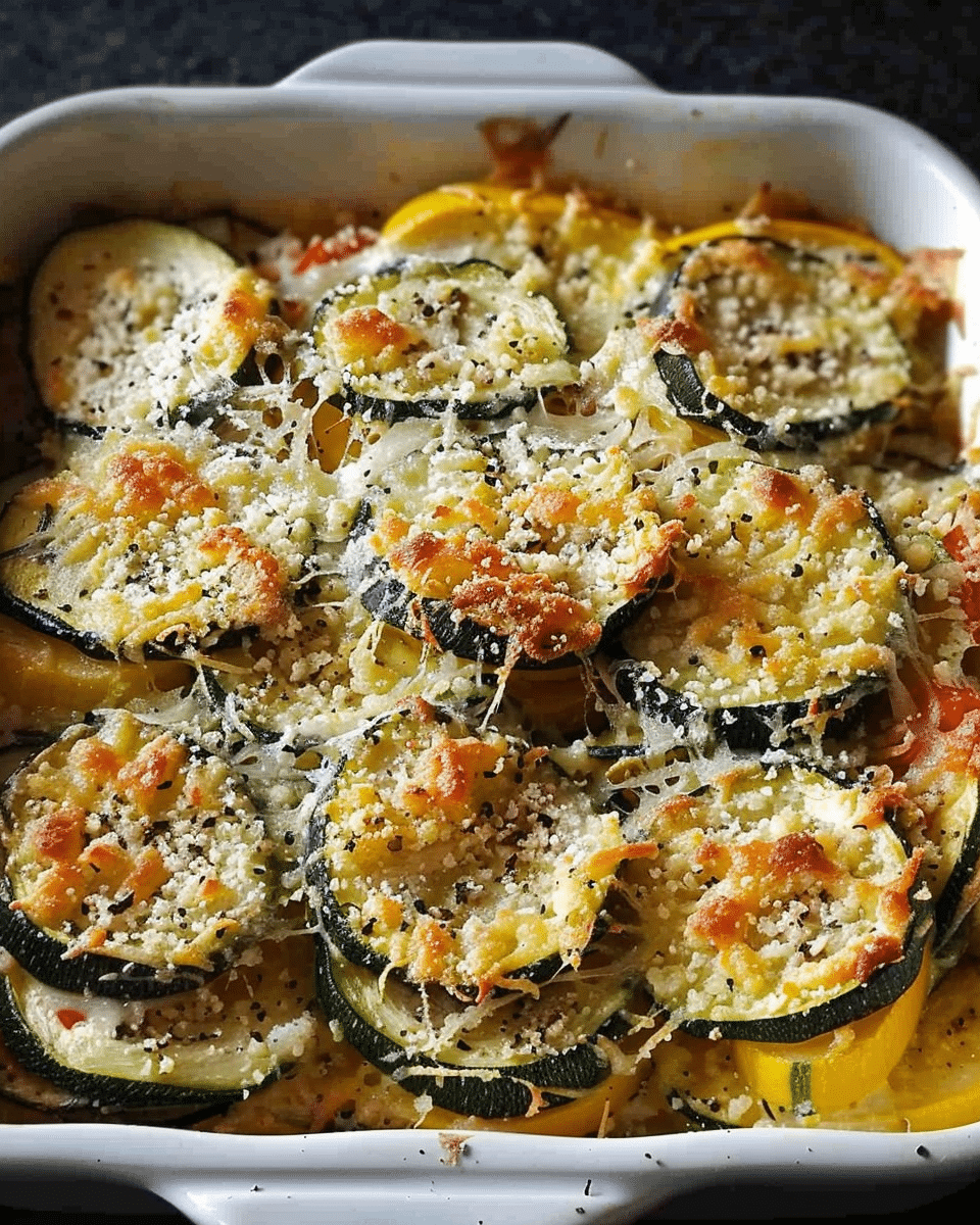 Squash and Zucchini Casserole Recipe