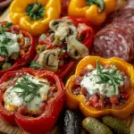 Stuffed Charcuterie Board Peppers