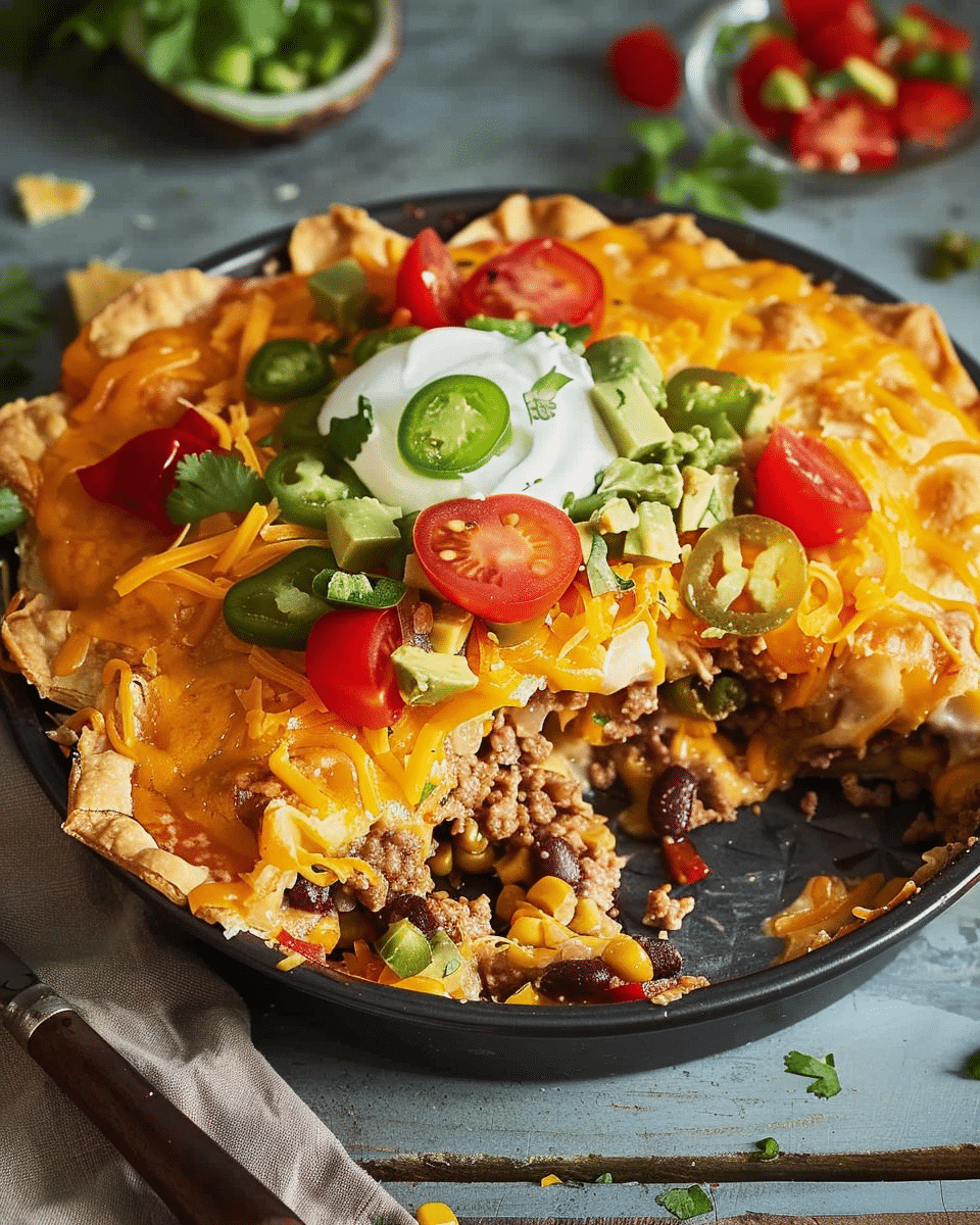 Taco Pie Recipe