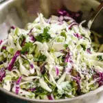 Taco Slaw Cabbage Cilantro