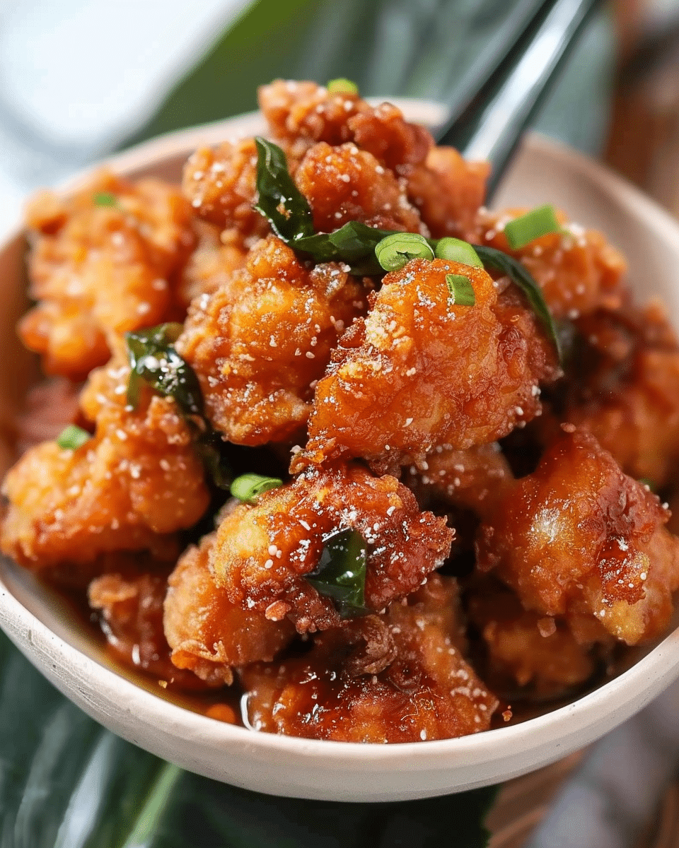 Taiwanese Popcorn Chicken