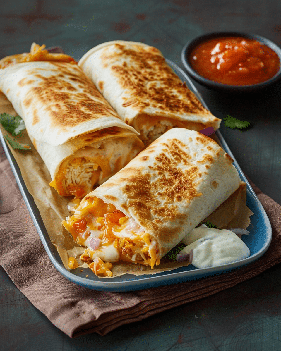 The Ultimate Copycat Grilled Cheese Burrito