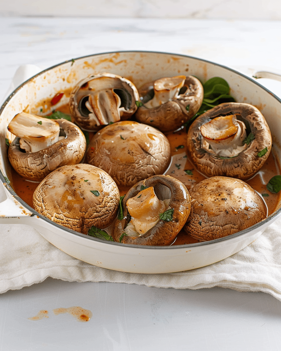 Tuscan Butter Mushrooms