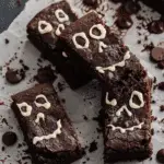 Vegan Coffin Brownies