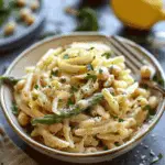 Vegan Lemon White Bean Pasta