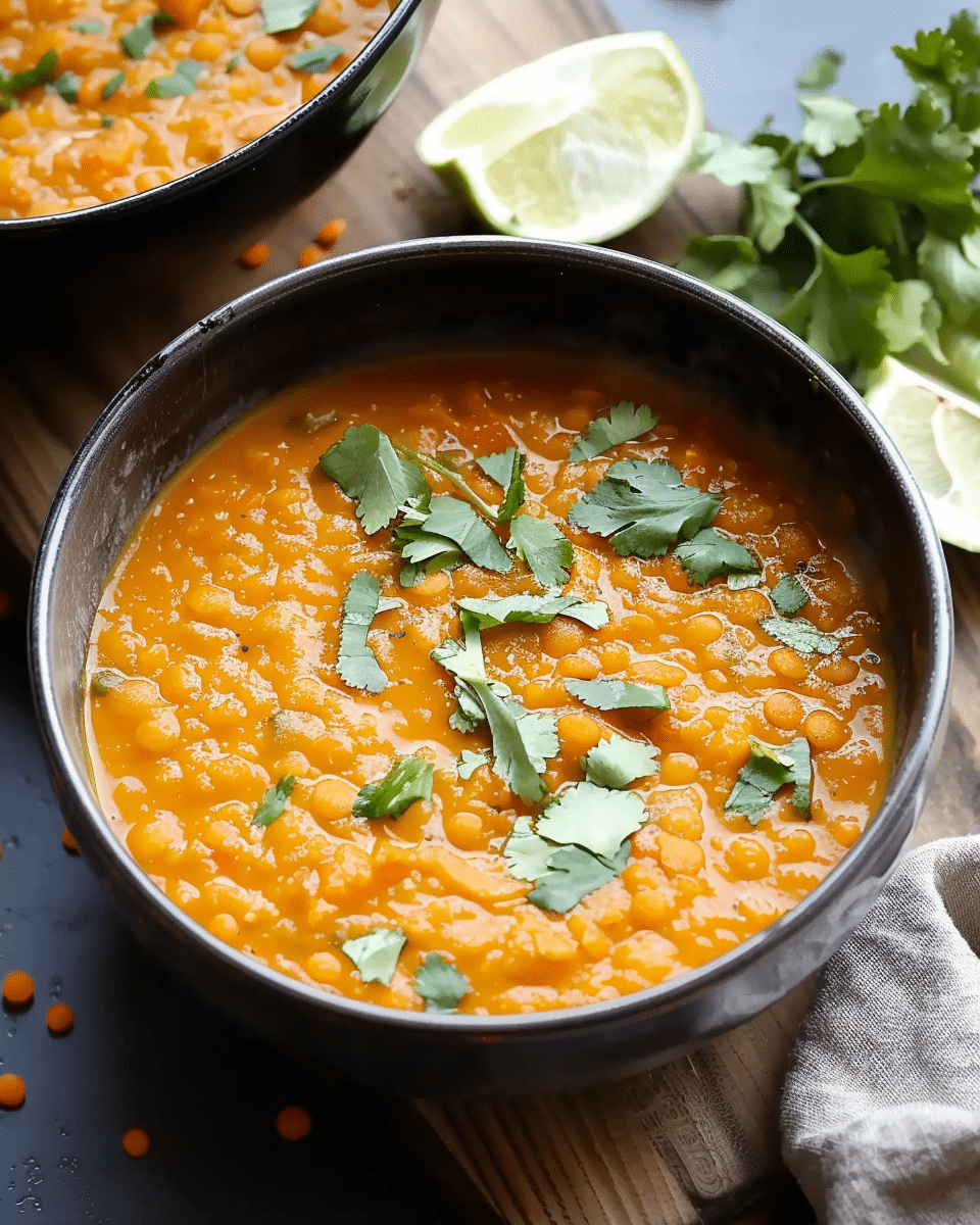 Comforting and Healthy Red Lentil Soup Recipe