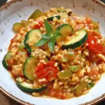 Barley with Zucchini & Tomatoes